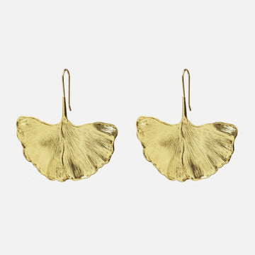 Ztech Charms Gold Color Leaves Metal Earrings For Women Girls Korean Geometric Boho Statement Bijoux Party Gift Pendientes daiiibabyyy